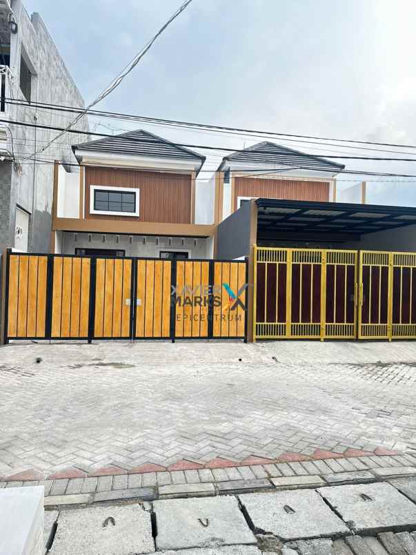dijual rumah medokan sawah minimalis modern
