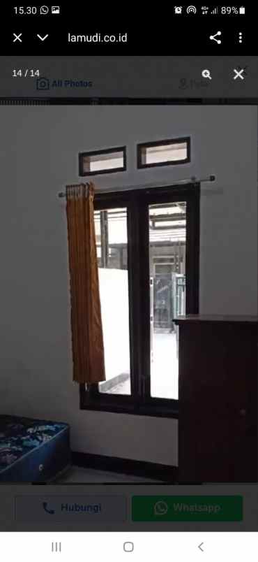 dijual rumah minimalis siap huni under 2m