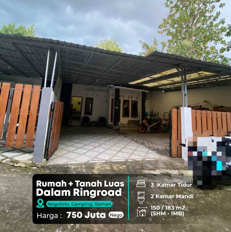 dijual rumah nogotirto