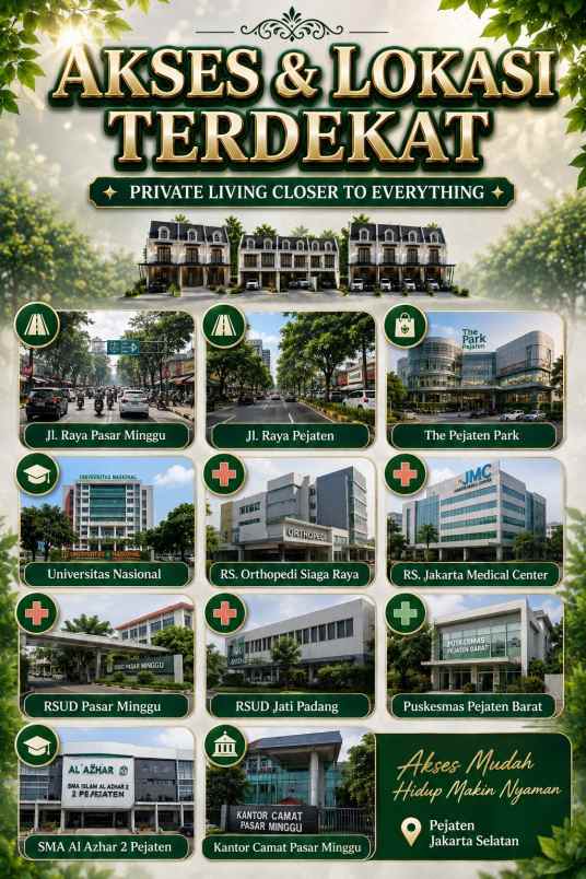 dijual rumah pejaten