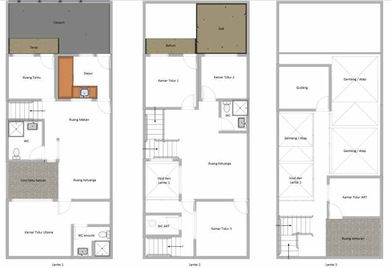 dijual rumah pondok kelapa duren sawit