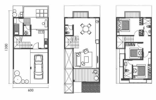 dijual rumah pondok tjandra