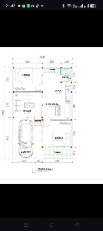 dijual rumah progres bangun di klipang pgri semarang
