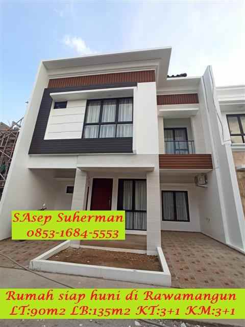 dijual rumah rawamangun jakarta timur