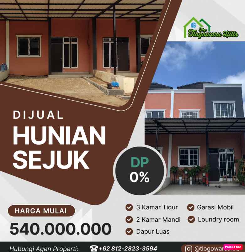 dijual rumah raya tlogowaru
