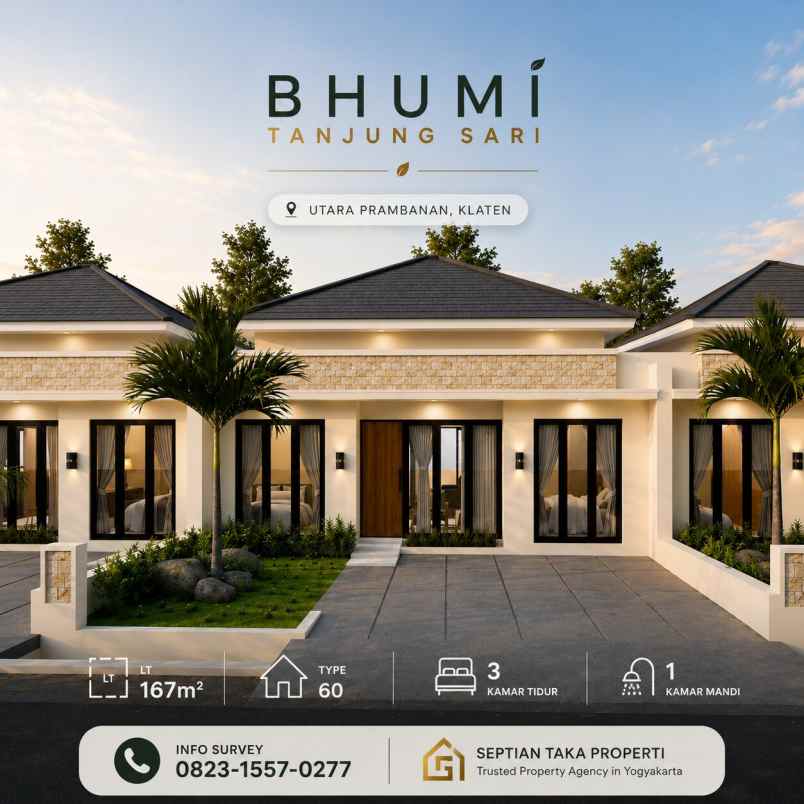 dijual rumah rumah tanjung sari