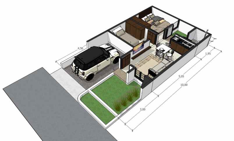 dijual rumah serangmekar kec ciparay