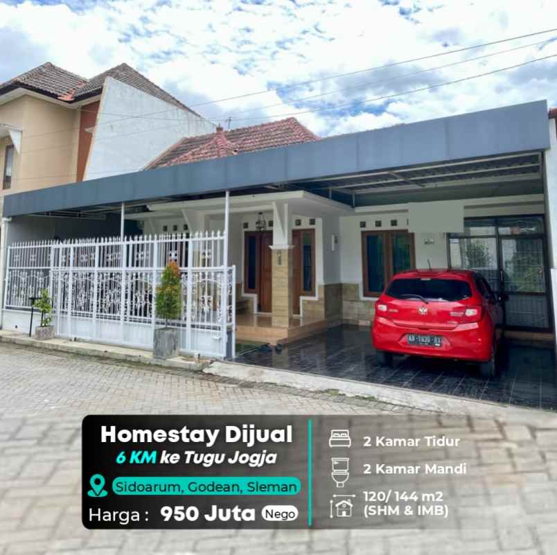 dijual rumah sidoarum