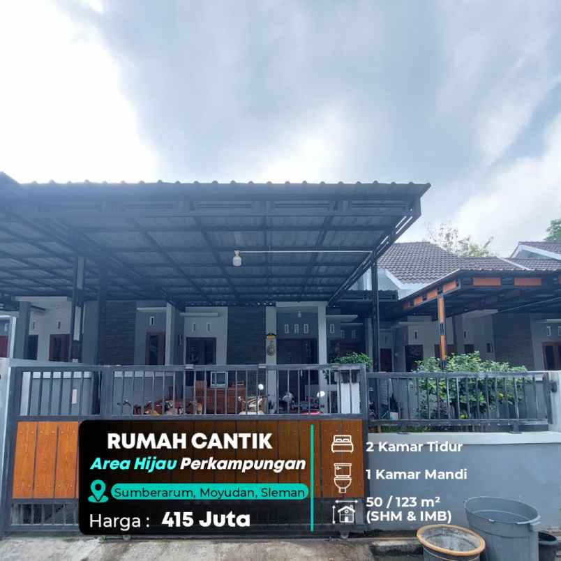 dijual rumah sumberarum