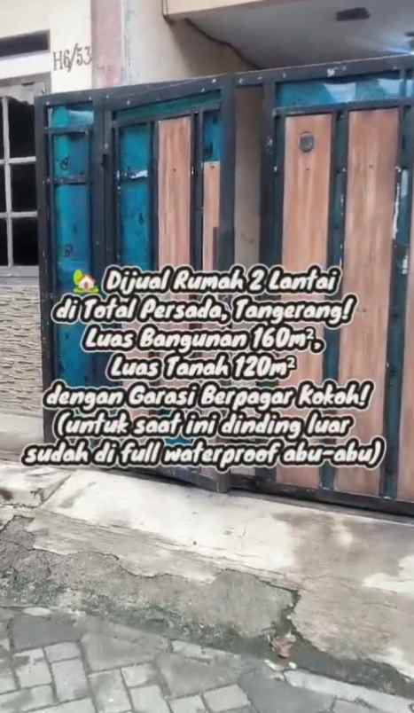 dijual rumah total persada