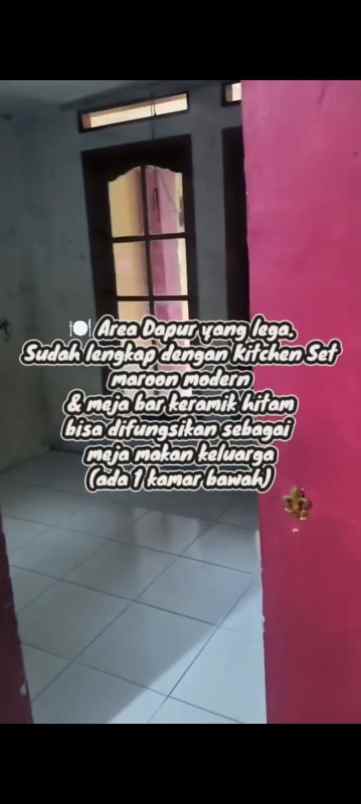 dijual rumah total persada