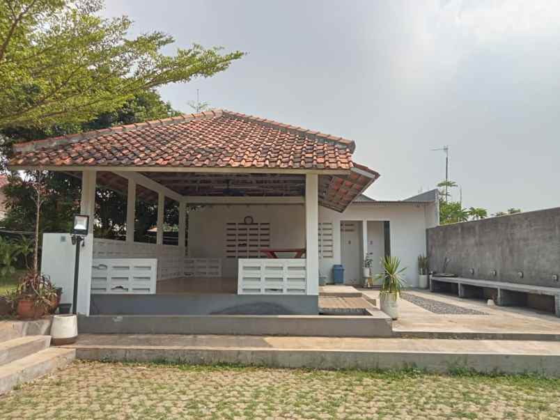 dijual rumah venue wedding outdoor