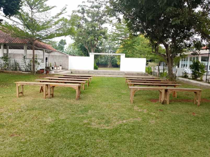 dijual rumah venue wedding outdoor