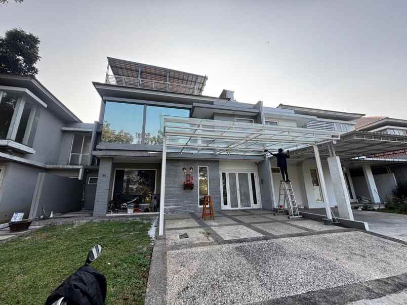 dijual rumah view golf suvarna sutera tangerang