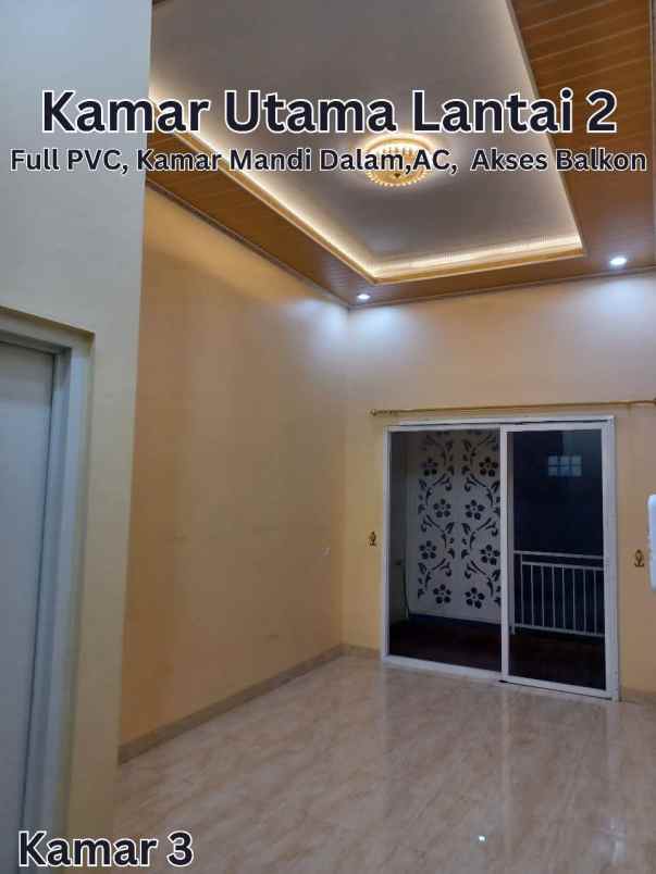 dijual rumah villa kupu kupu