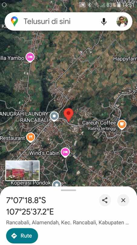 dijual tanah alamendah