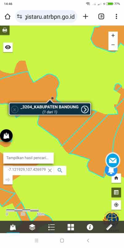 dijual tanah alamendah