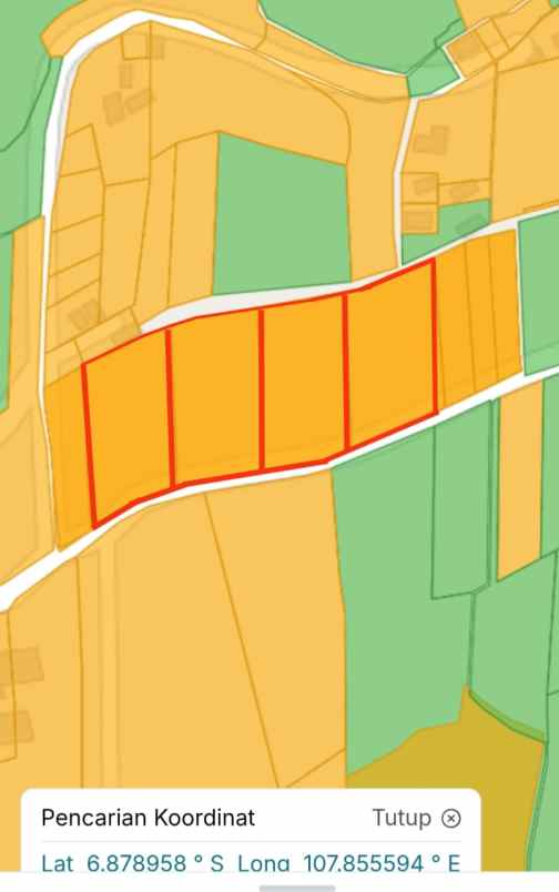 dijual tanah blok camara cigendel