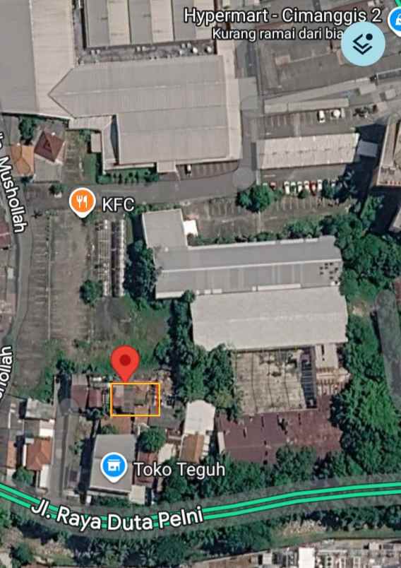 dijual tanah cimanggis kota depok