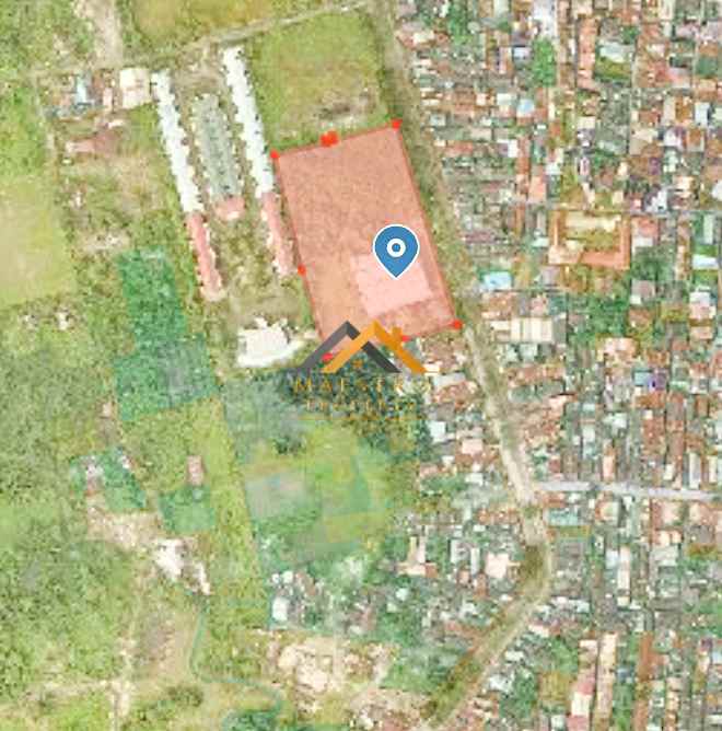 dijual tanah dan gudang jalan bunga raya asam kumbang