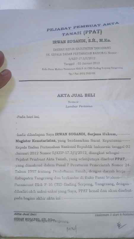 dijual tanah desa gaga paku haji