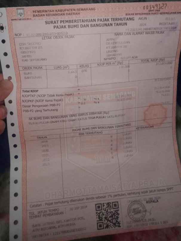 dijual tanah dijual tanah di dusun