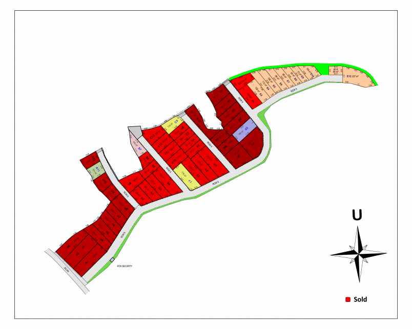 dijual tanah jalan letda lukito
