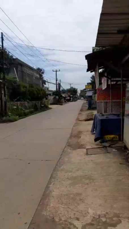 dijual tanah jalan raya mampir