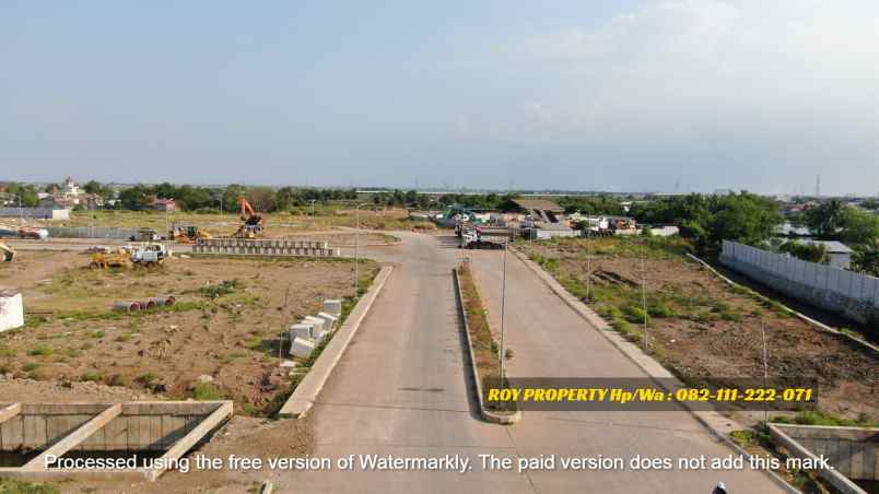 dijual tanah jl marunda makmur