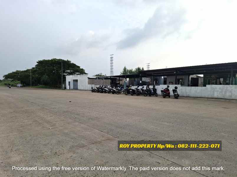 dijual tanah jl marunda makmur