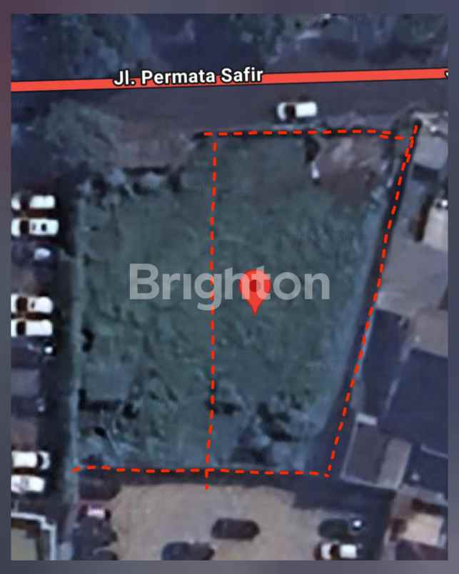 dijual tanah jl permata safir permata