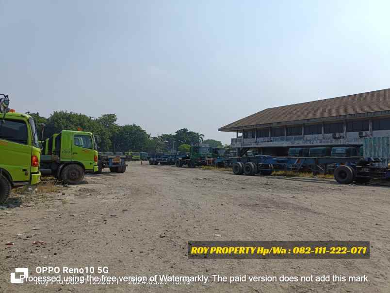 dijual tanah jl raya cakung cilinciing