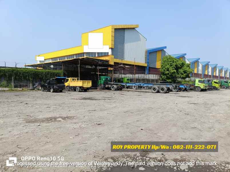 dijual tanah jl raya cakung cilinciing