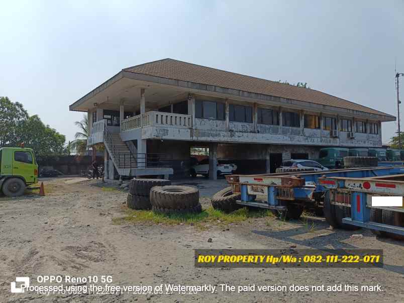 dijual tanah jl raya cakung cilinciing