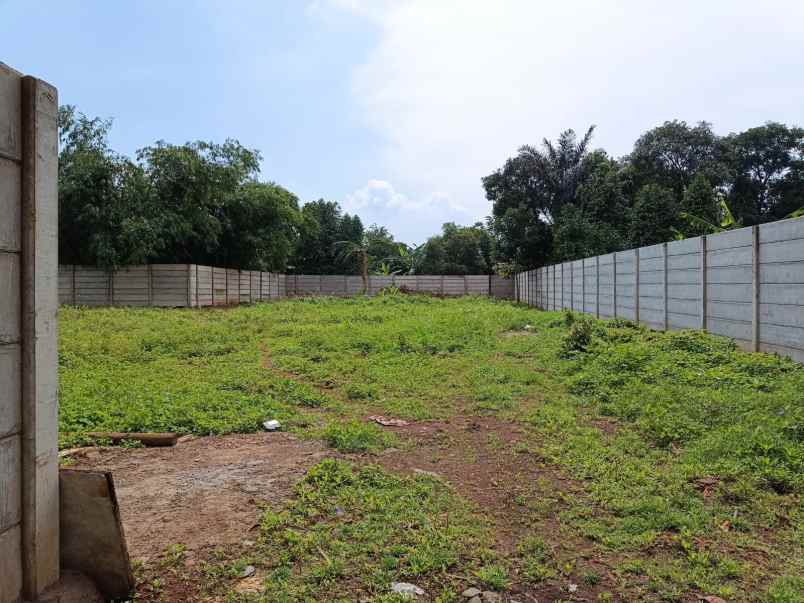 dijual tanah jl raya cikedokan cibening