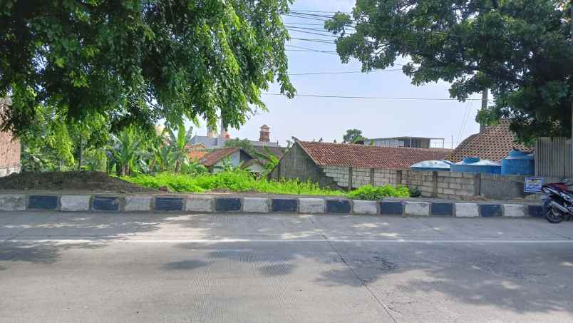 dijual tanah jl raya walisongo