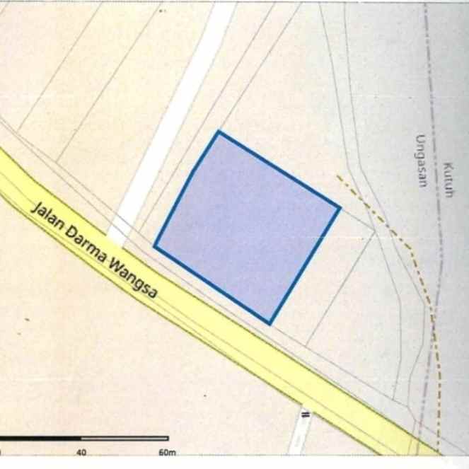 dijual tanah jln dharmawangsa nusa dua