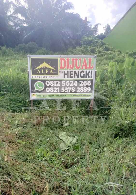 dijual tanah karya baru 5 kota pontianak