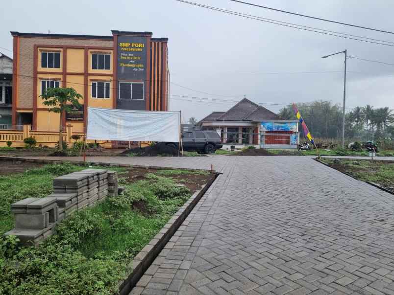 dijual tanah kav murah strategis poncokusuma malang