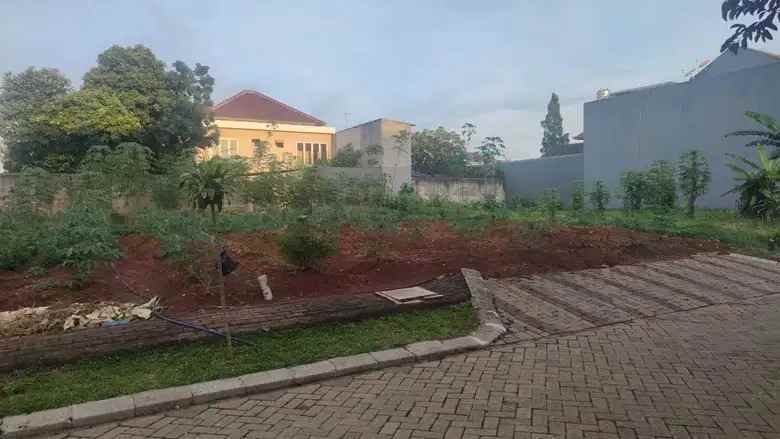 dijual tanah kavling di villa serpong