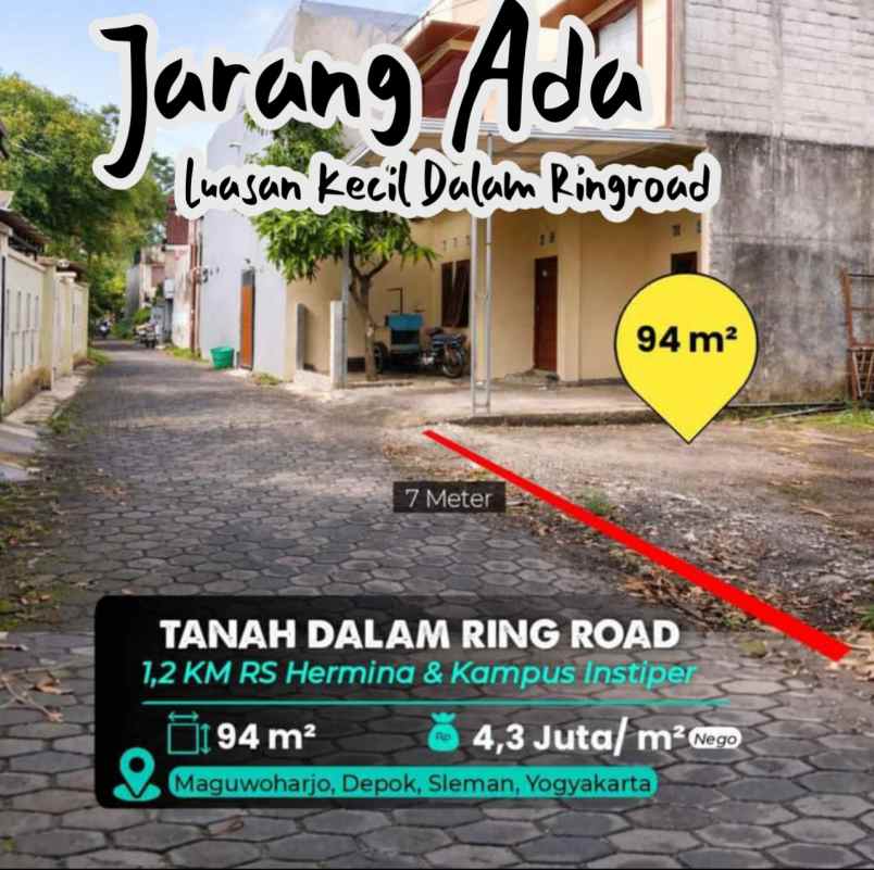 dijual tanah maguwoharjo