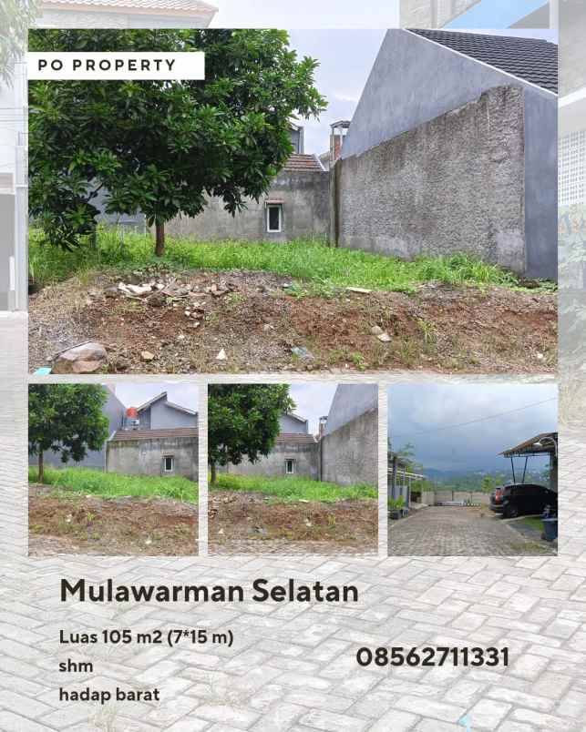 dijual tanah mulawarman selatan