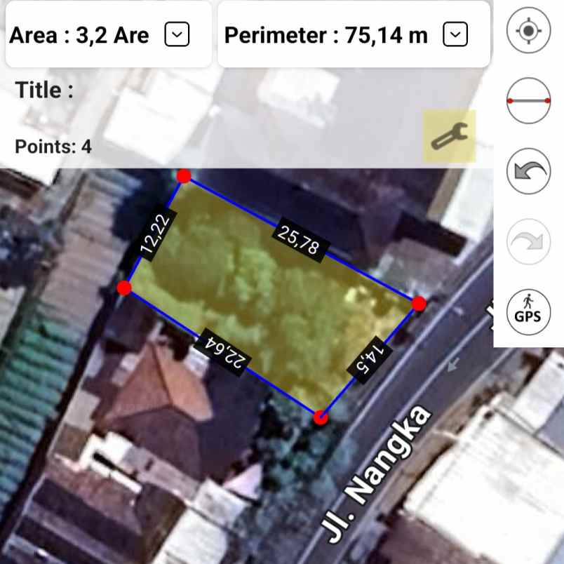 dijual tanah nangka selatan