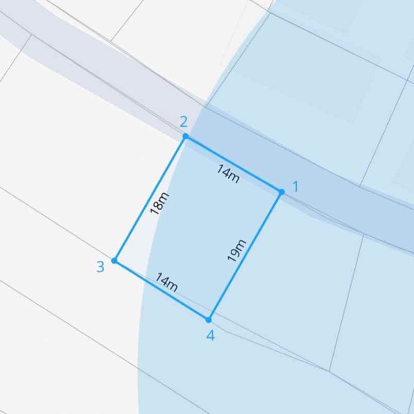 dijual tanah selingsing