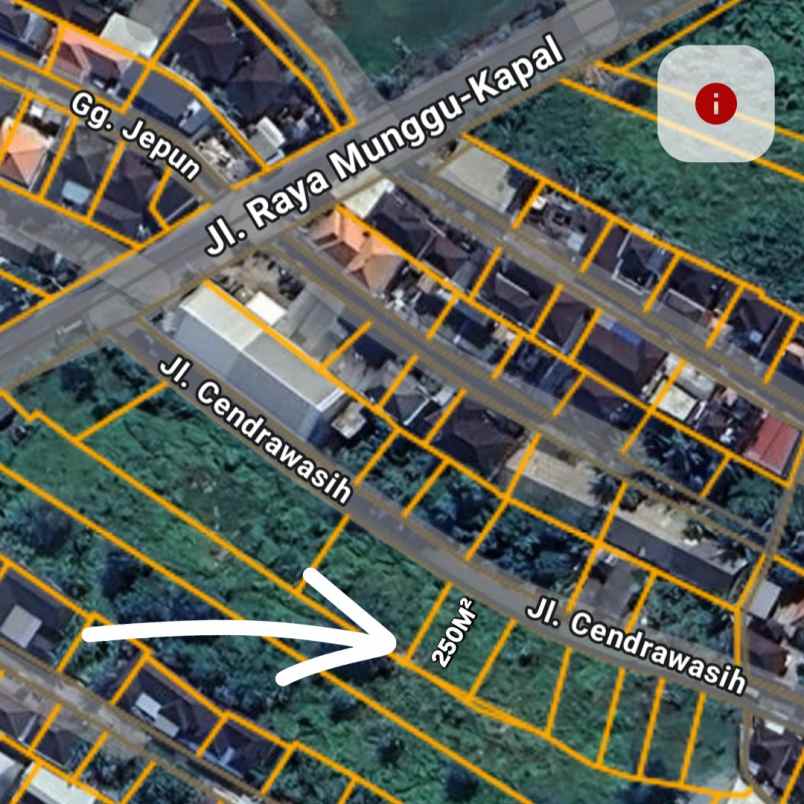 dijual tanah selingsing