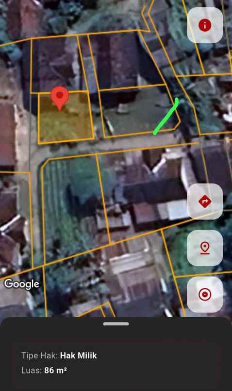 dijual tanah sidomoyo