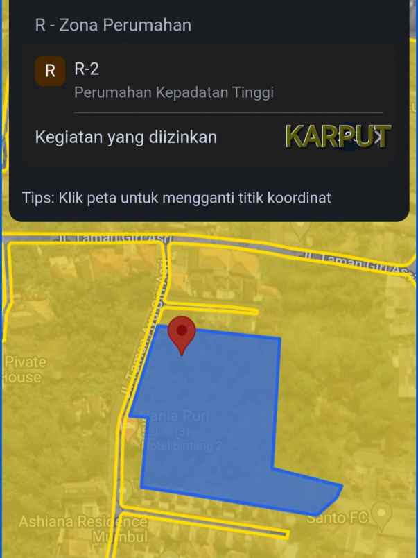 dijual tanah taman giri mumbul