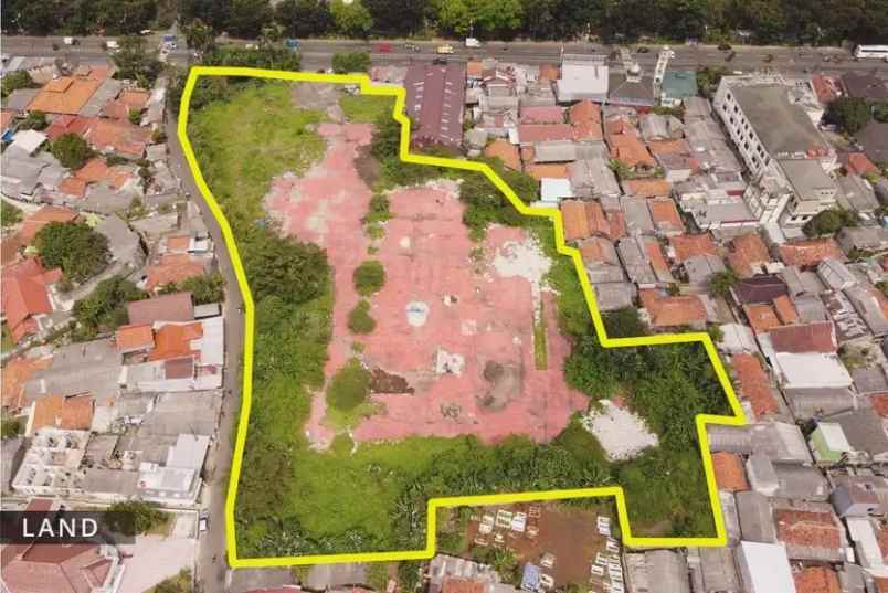 dijual tanah tanah jl raya bogor