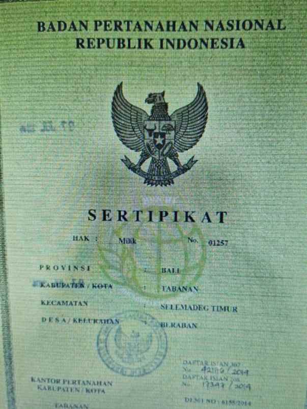 dijual tanah tangguntiti
