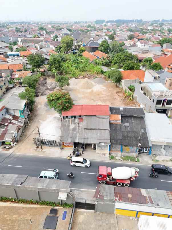 dijual tanah tol becak kayu